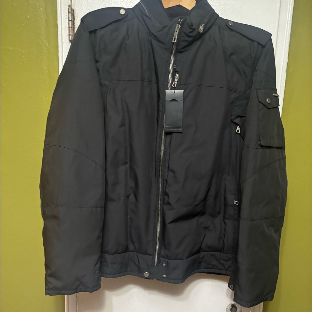 Andrew Marc Men's Black Jacket (Ultimate Bomber)